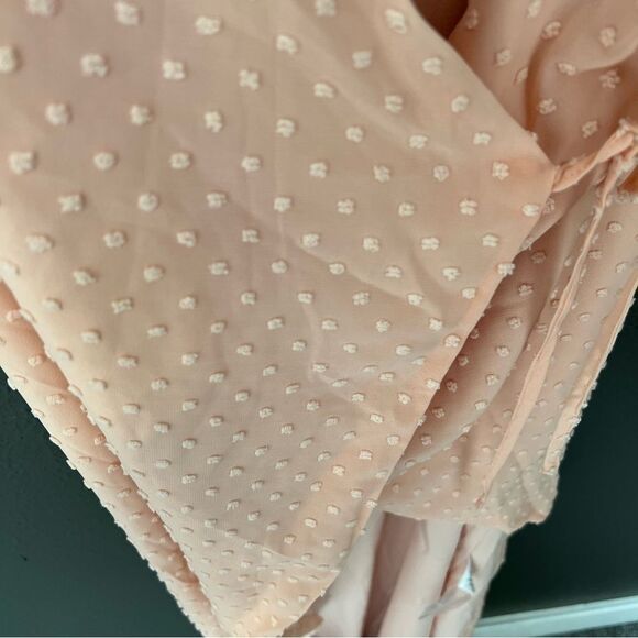 NWT Revolve x Privacy Please Rasika Gown in Blush | Size M - Picture 6 of 9